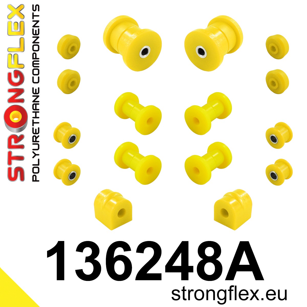 Rear suspension bush kit SPORT