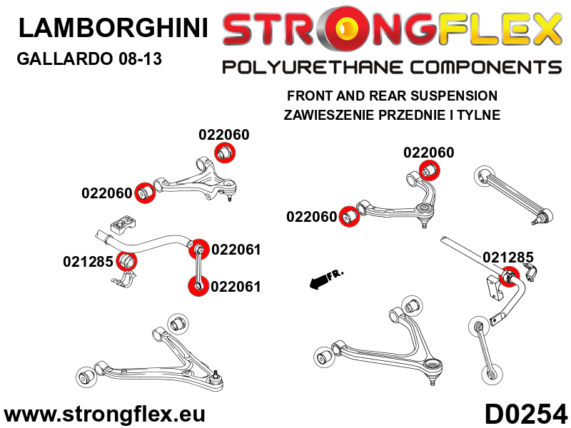 Front anti roll bar bush SPORT - Image 9