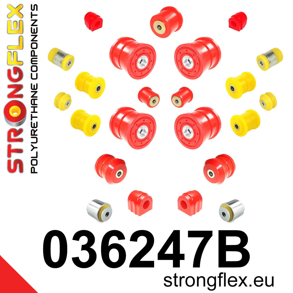 Full suspension polyurethane bush kit