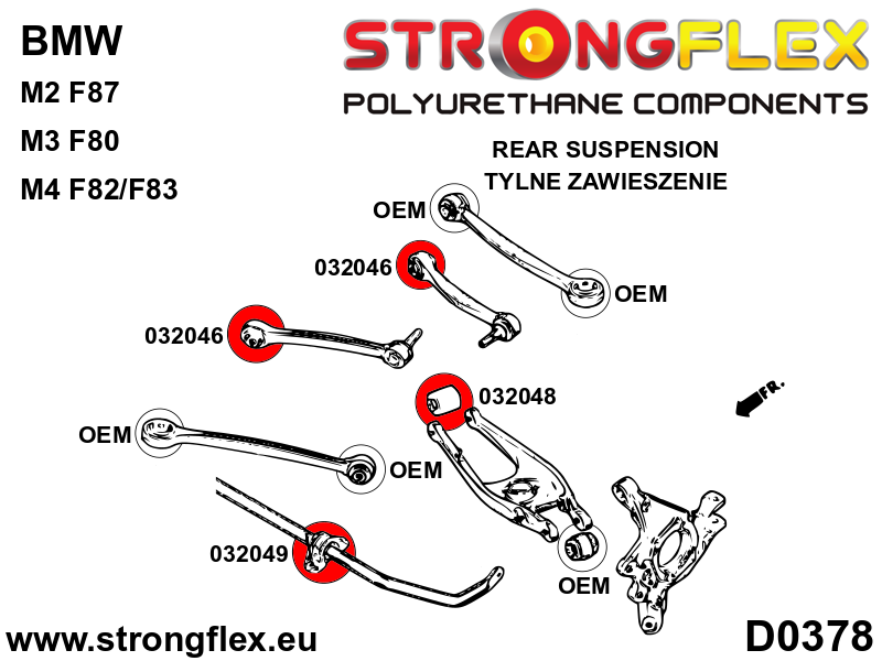 Rear lower arm - inner bushing SPORT - Image 2