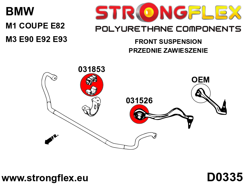 Full suspension bush kit SPORT - Image 3