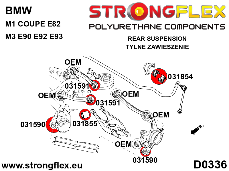 Full suspension bush kit SPORT - Image 4
