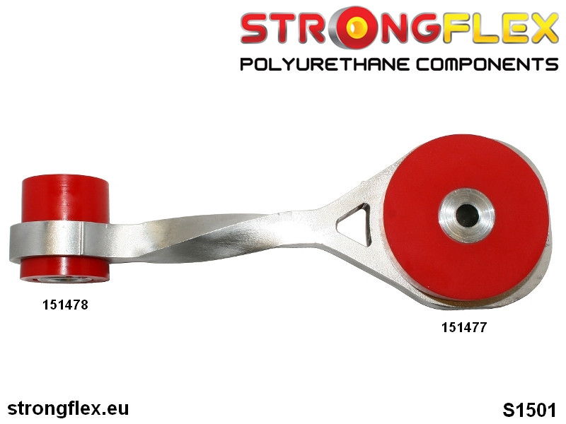 Mootor kinnituspuks - dog bone PH II SPORT - Pilt 2