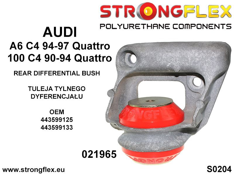 Tagumine diferentsiaal - tagumine puks 55mm SPORT - Pilt 2