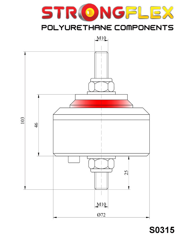 Mootor kinnitus BMW E21 E30 E12 - Pilt 2