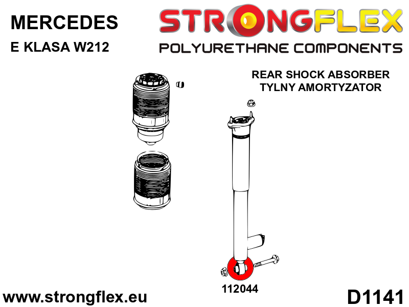 Tagumine amortisaator puks SPORT - Pilt 2