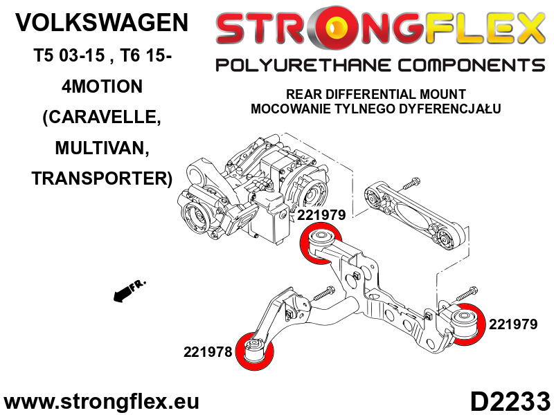 Tagumine diferentsiaal kinnituspuks 4Motion - eesmine SPORT - Pilt 2
