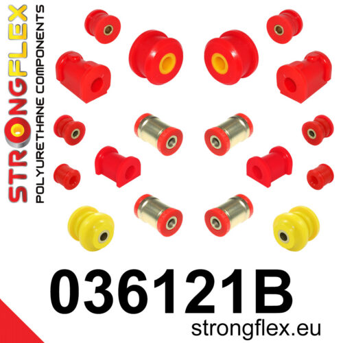 Kogu vedrustuse polüuretaanpukside komplekt