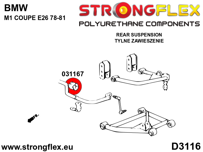 Stabilisaator puks eesmine / tagumine SPORT - Pilt 9