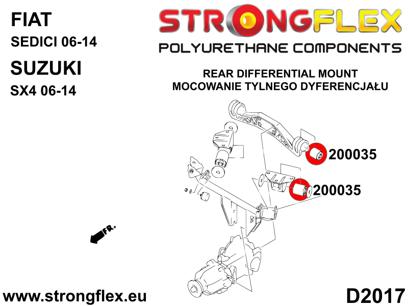 Tagumine diferentsiaal kinnituspuks SPORT - Pilt 2