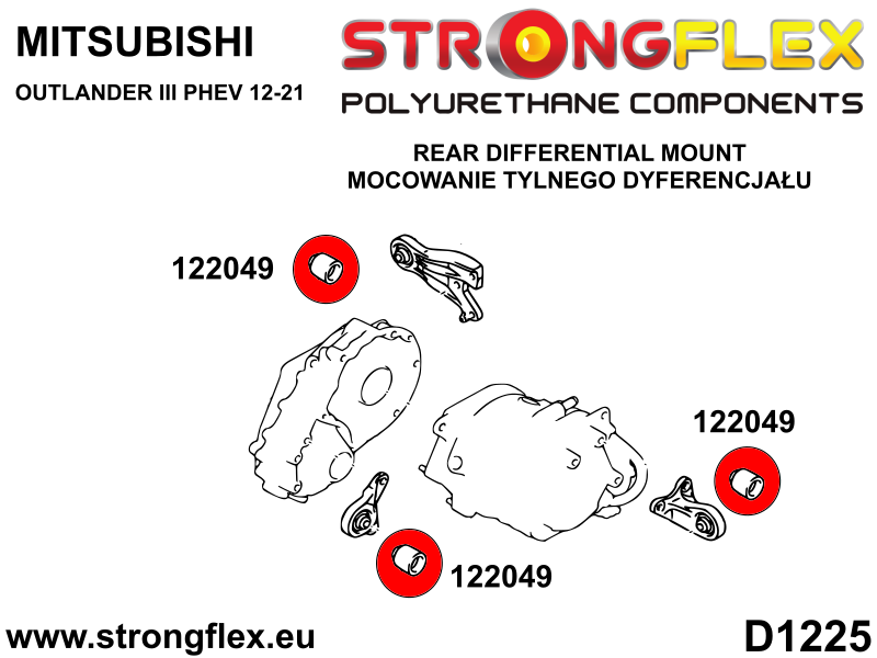 Tagumine diferentsiaali kinnituspuks SPORT - Pilt 2