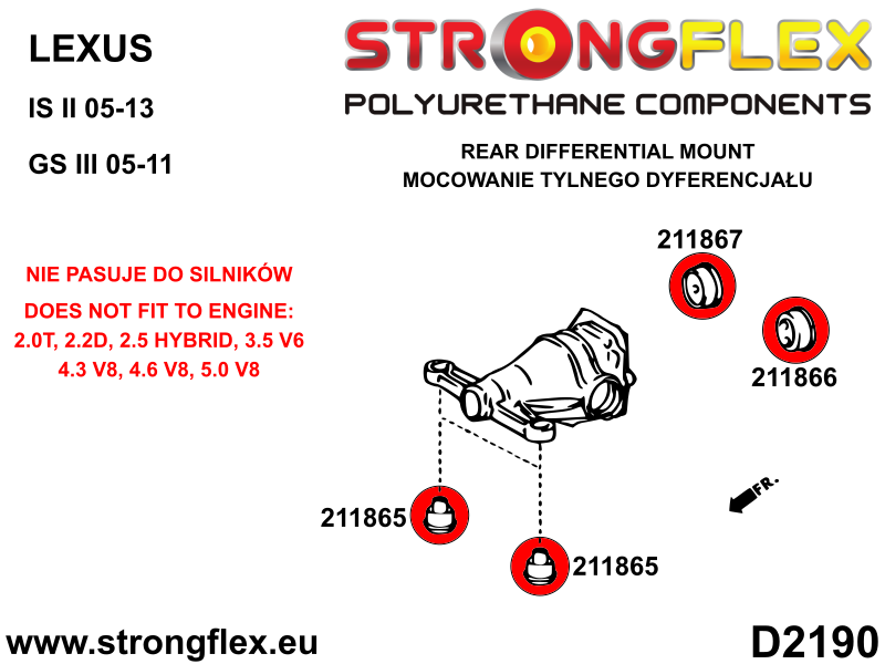Tagadiferentsiaali kinnitus – tagumine puks SPORT - Pilt 3