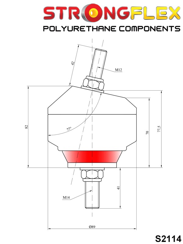 Mootor kinnitus 1UZ-FE - Pilt 3